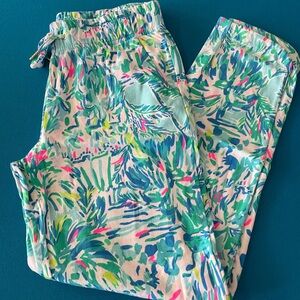Lilly Pulitzer Drawstring Beach Pants S